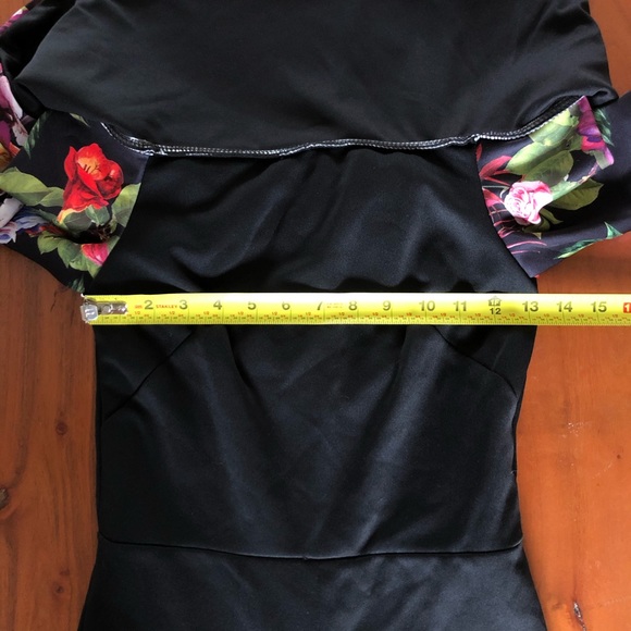 NWT Off Shoulder Floral Top Jumpsuit - Picture 8 of 10